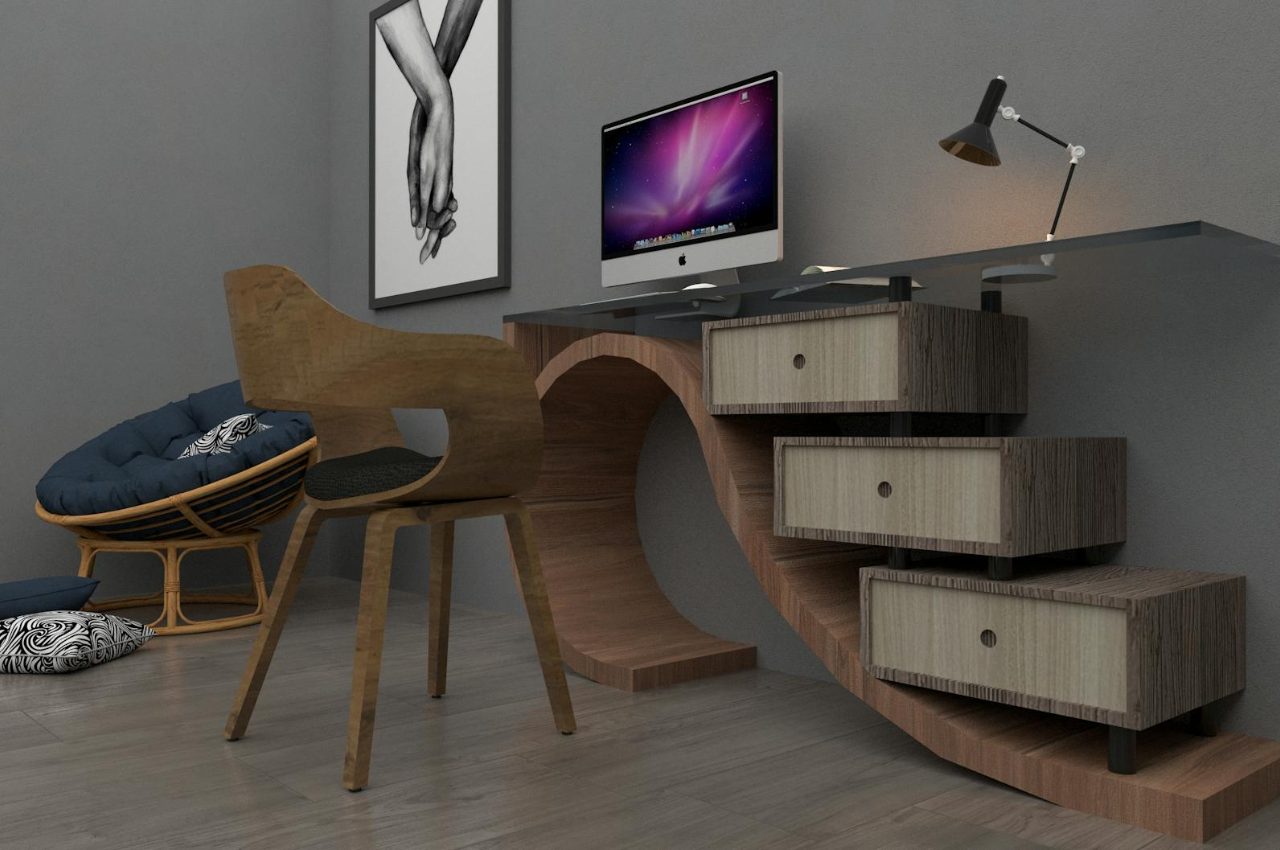 Comment choisir un bureau mural rabattable gain de place